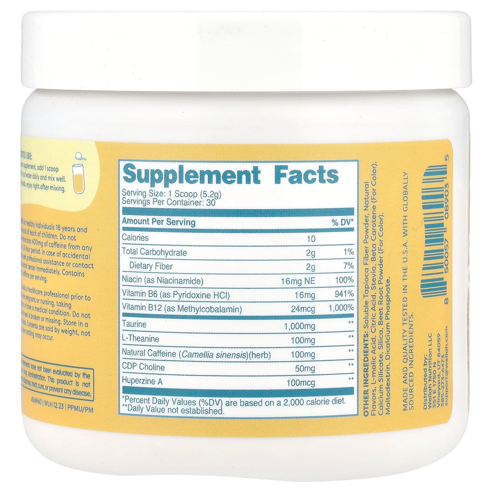 Wellah, Perfect Pick-Me-Up, персик и манго, 156 г (5,6 унции)