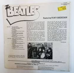 Винтажная виниловая пластинка LP The Beatles Featuring Tony Sheridan The Beatles Featuring Tony Sheridan (UK 1974)