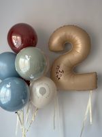 Воздушные шары на 2 годика для мальчика №8675