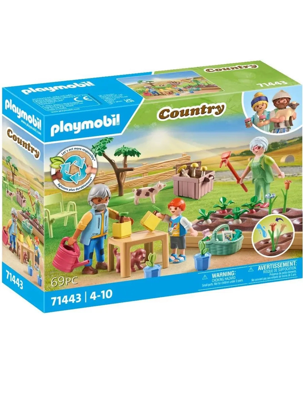 Набор Огородничество с бабушкой и дедушкой Playmobil 71443