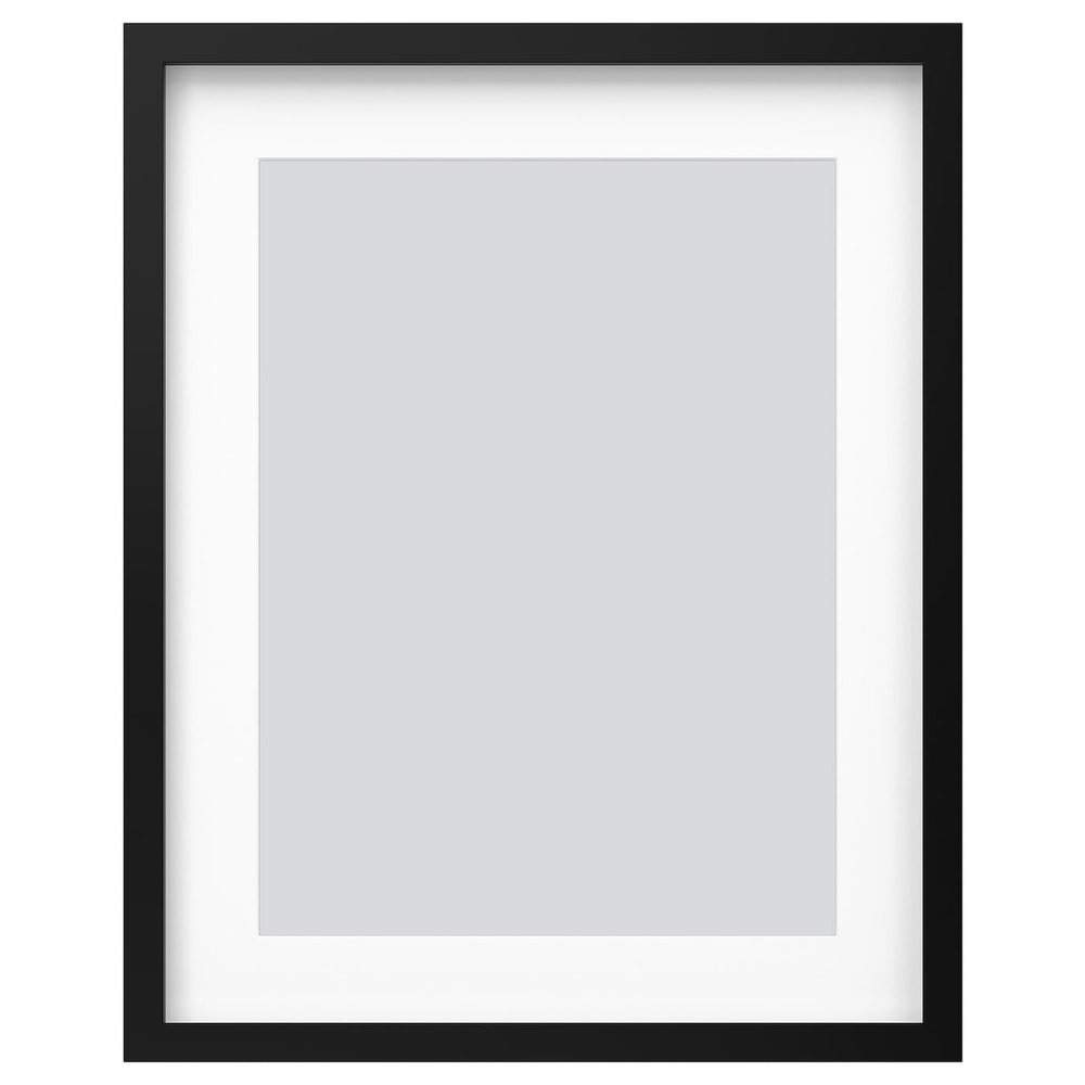IKEA RÖDALM  (ИКЕА РÖДАЛМ)  -  Рамка, черная, 40x50 см