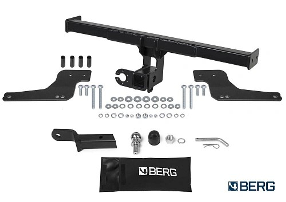 ТСУ для Renault Duster (2010-2015, 2015-2020, 2020-), Renault Kaptur (2016-2020, 2020-), Nissan Terrano (2014-), шар Е, 1200/75 кг.  F.4711.002
