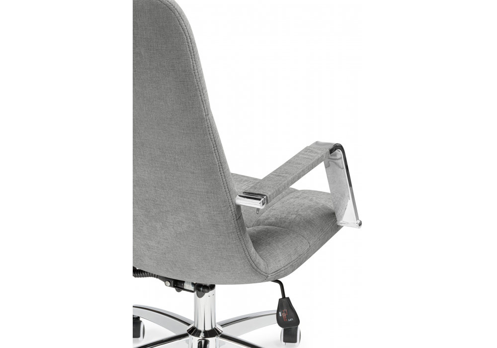 Офисное кресло Woodville Cradle шенилл серый