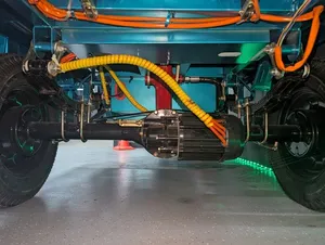 Грузовой электрический трицикл IKINGI CARGO MAX Q30 3000W (72V/45Ah) - Бирюзовый фото №18