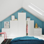 Платяной шкаф - PLATSA/FONNES/IKEA/ ПЛАТСА/ФОННЕС ИКЕА,300x57x181 см, белый