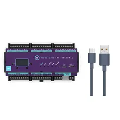 NICOLAUDIE ARCHITECTURAL DINA-DR1 - DMX-интерфейс, 6х DMX512 (3072 канала), 20зон, 2000сцен, USB-C,