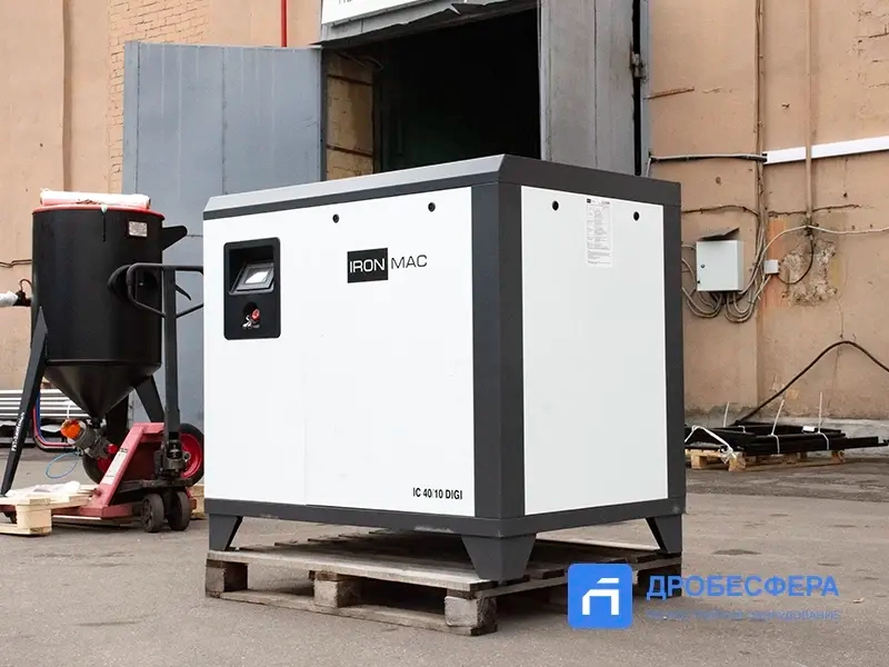 Винтовой компрессор IC 40/10 DIGI WiFi IRONMAC арт. КА 450861