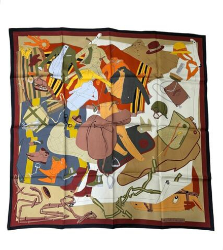 Платок Hermes 90х90 см