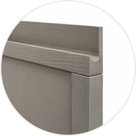 Фасады из массива