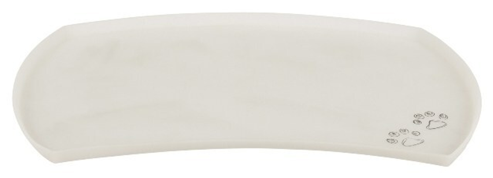 Коврик под миску, 48 × 27 см, силикон, прозрачный, Trixie
