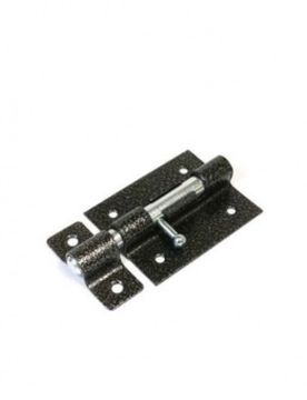 Задвижка накладная ЗД-007 70 мм черная