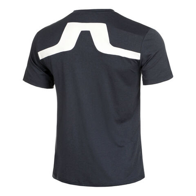 Мужское теннисное поло JLindeberg Active T-Shirt Men - Dark Blue