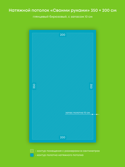 Натяжные потолки 7 м2, 7 м2