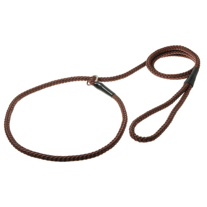 V.I.PET Поводок-удавка с кольцом круглая 8 мм, 170 см