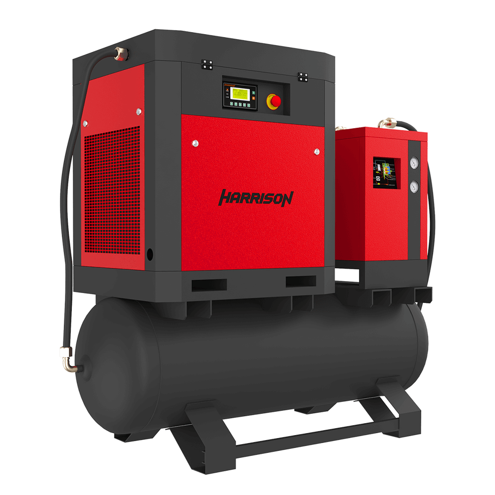 HRS-953200TD5 Винтовой компрессор с ресивером и осушителем Harrison: 3200 л/мин; 10 бар; 22 кВт