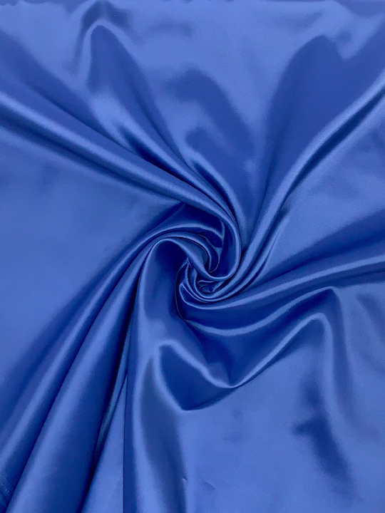 Подклад, стрейч полиэстер, синий #54,55,56,