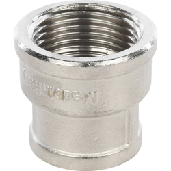 Муфта ВВ переходная никелированная 1"X3/4 STOUT