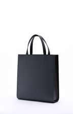 ШОППЕР БОЛЬШОЙ ЧЕРНЫЙ|ГРАФИТ|Т.КОРИЧНЕВЫЙ