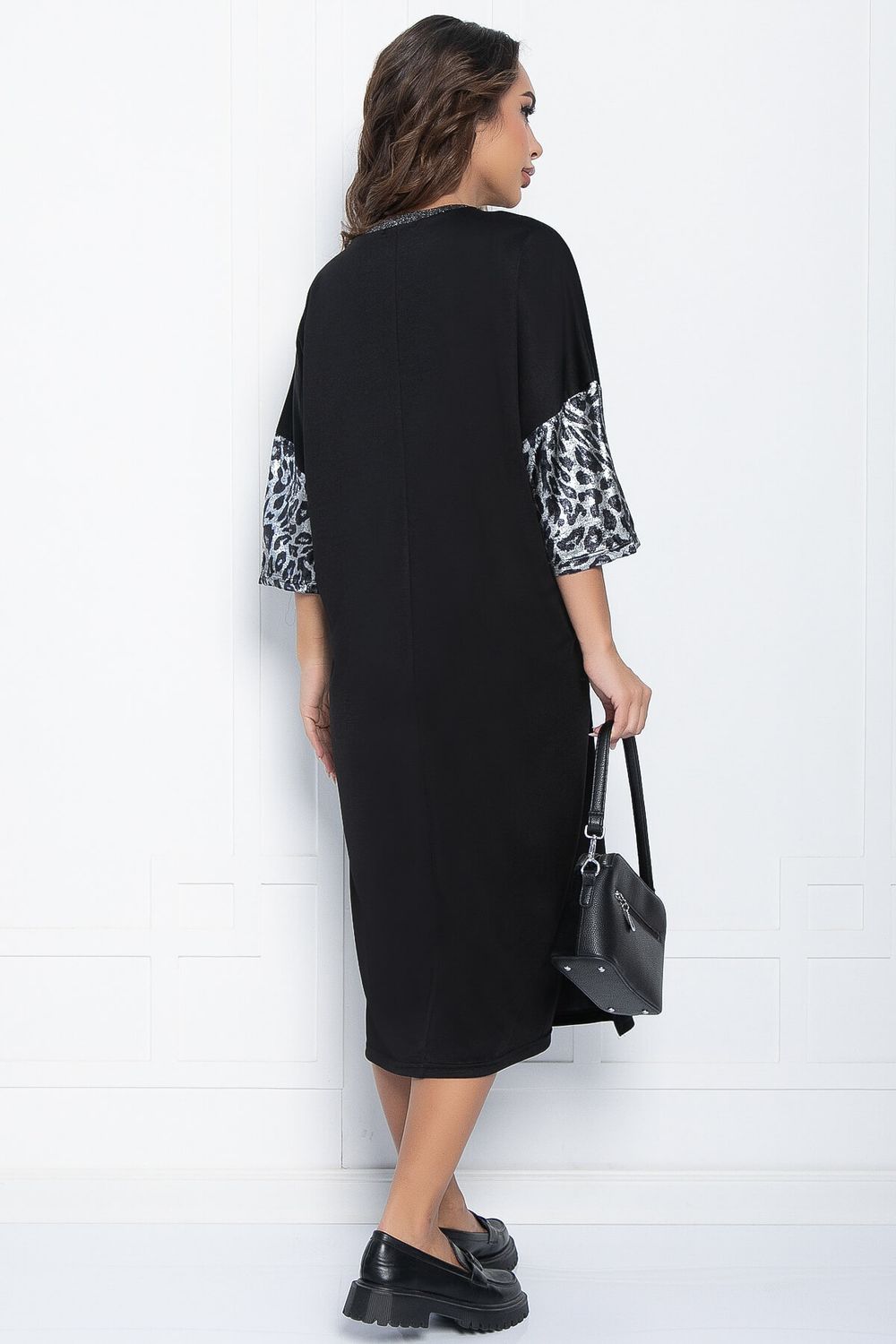 Платье Уютный шик (черное) П11148 LT Collection