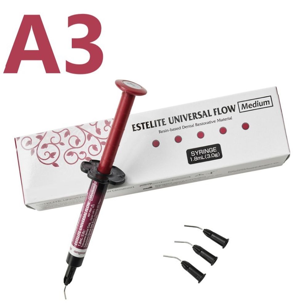 Estelite Universal Flow (Medium) A3 (3гр.), Эстелайт Универсал Флоу А3, жидкотекучий пломбировочный