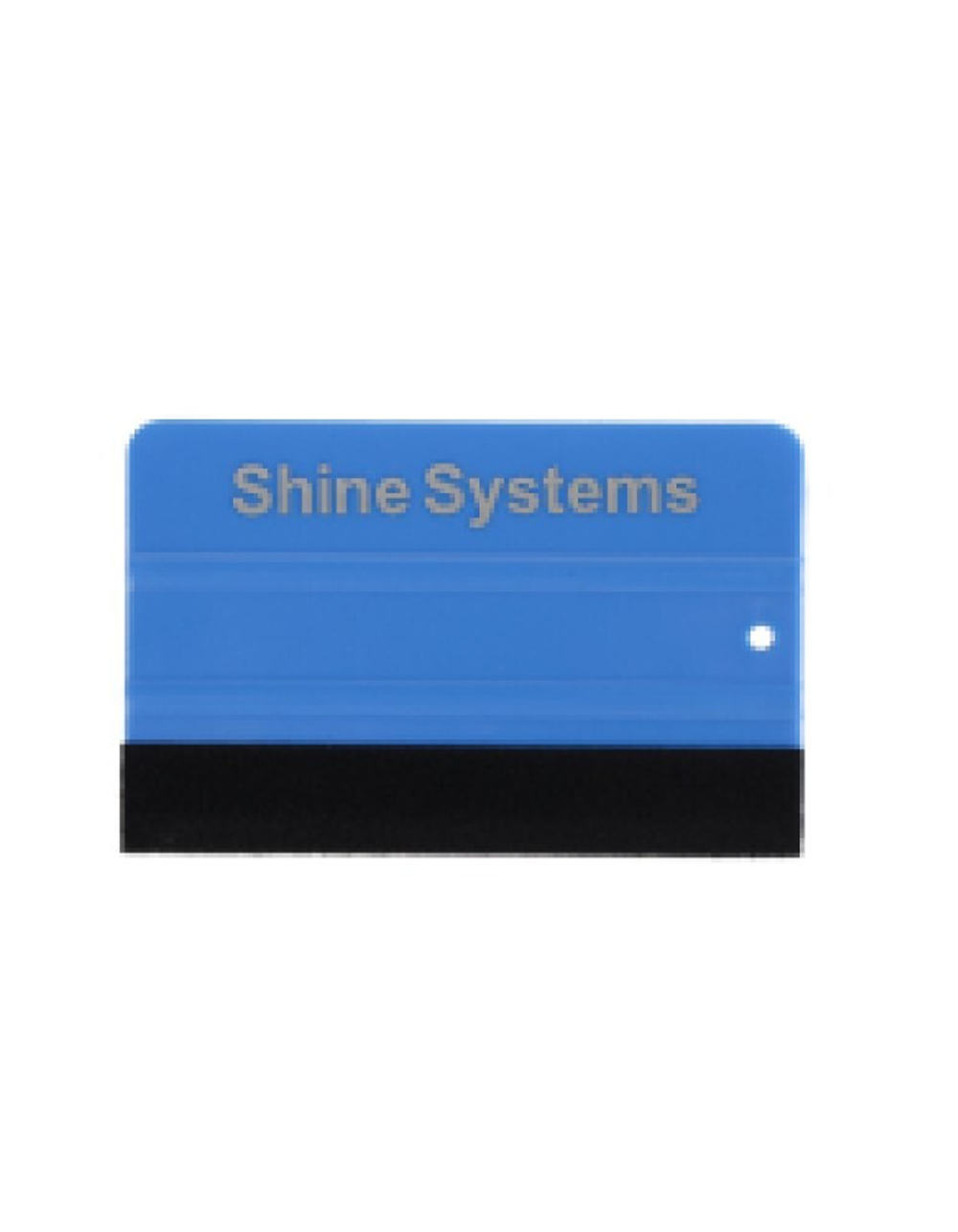 Shine Systems Выгонка мягкая синяя с черной микрофиброй, 12,6x8см
