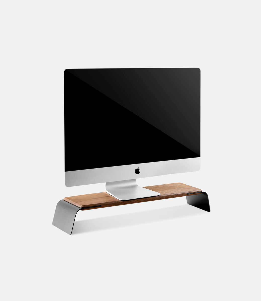 NOOE Soar Aged Walnut — подставка для монитора