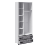 Шкаф для одежды Micon Лючия, распашной, белый,3 см