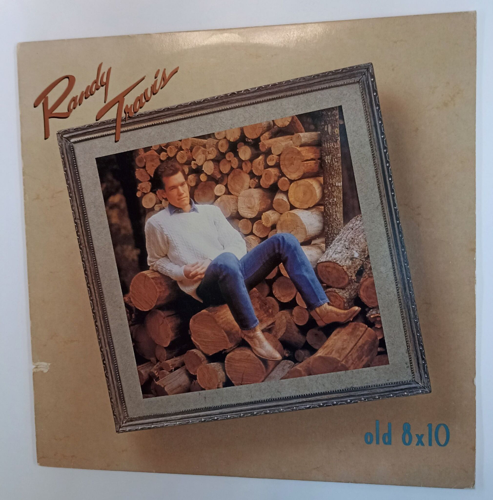 Винтажная виниловая пластинка LP Randy Travis Old 8 10 (USA 1988)