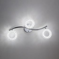 Citilux Кристалино CL559531 LED Спот поворотный с выключателем Хром