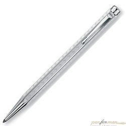 Шариковая ручка Carandache Ecridor Chevron PP латунь палладиевое покрытие (890.286)