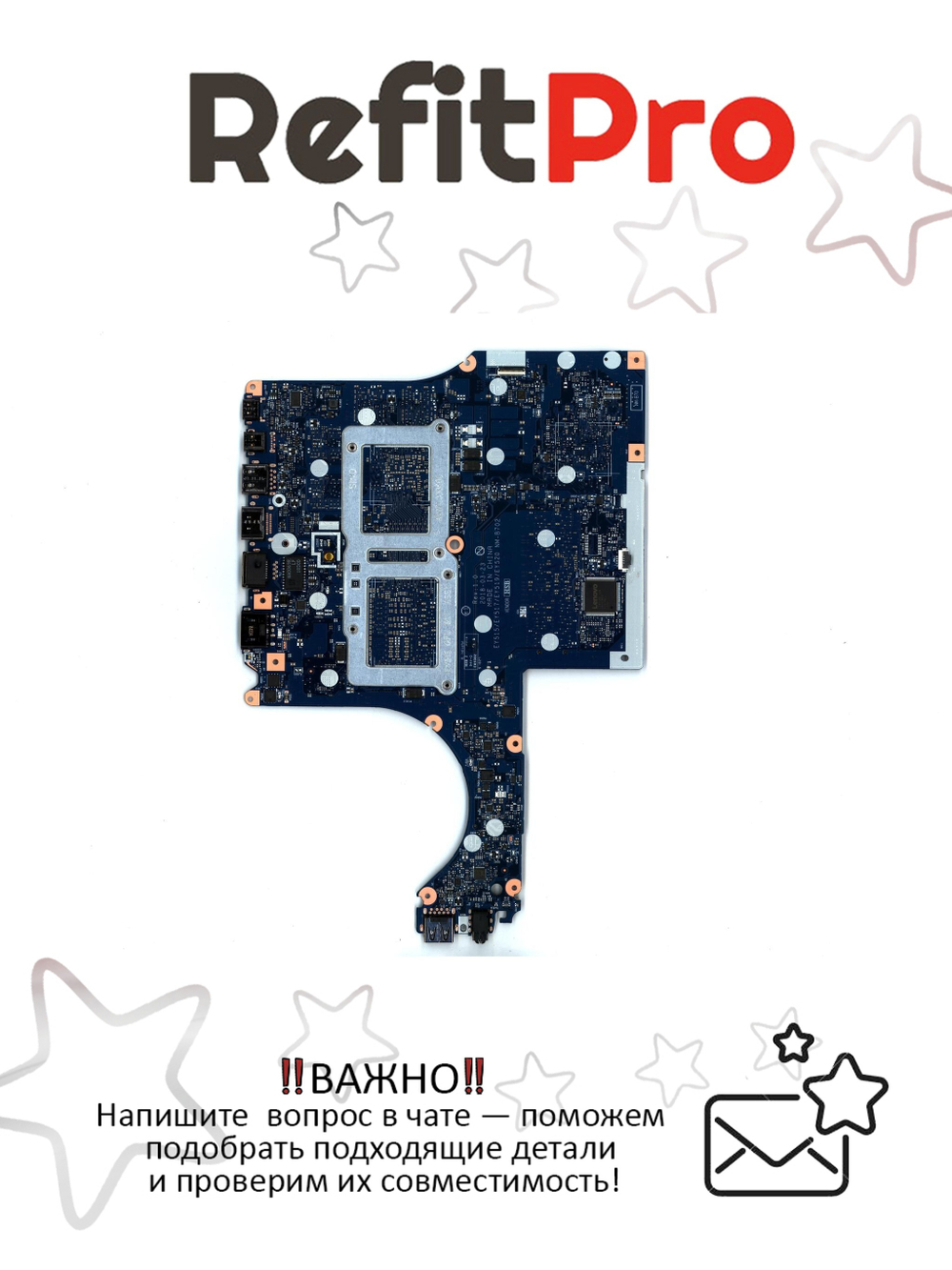 Материнская плата для ноутбука Lenovo Legion Y530-15ICH Intel Core i5-8300H GTX1050TI_4G WIN (5B20R66256), оригинал