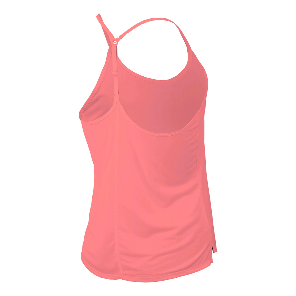 Женская теннисная майка Nike Dri-Fit One Elstka STD Tank Top Women - Coral