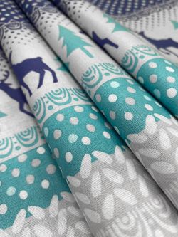 Постельное белье перкаль Сказка "Скандинавия" 1,5-сп Наволочка 50х70 см 1 шт Простынь 150x215 см Пододеяльник 145x215 см