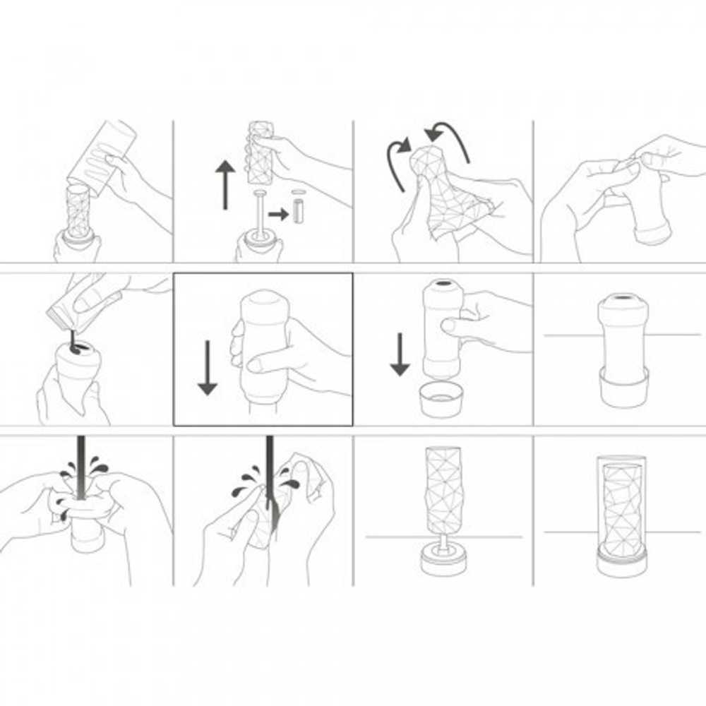 TENGA 3D Мастурбатор Polygon