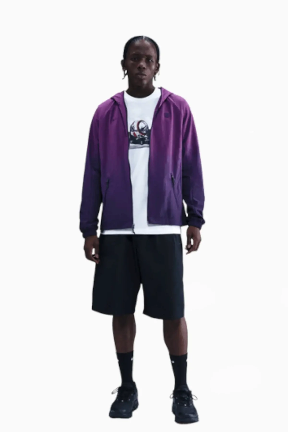 Куртка Nike FC Barcelona 25/26 All-Weather GX - фиолетовый