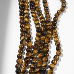 Тигровый глаз натуральный, 6,5мм, шар