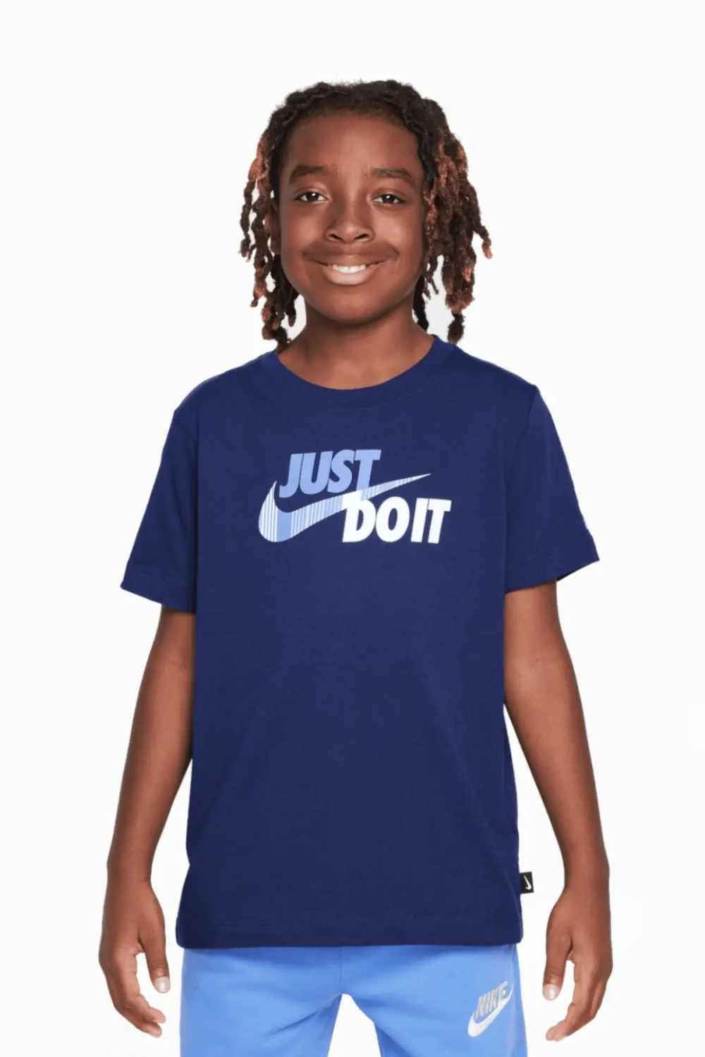 Футболка Nike Tottenham Hotspur 24/25 Just Do It Junior - темно-синий