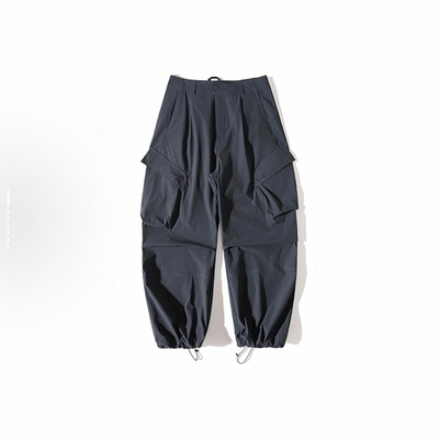 Брюки Nothomme Blue Outdoor Water Repellent Adjustable Drawstring Pants Dark Gray