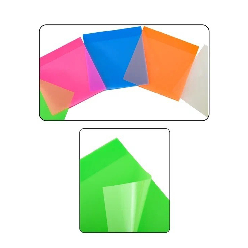 Блок для записей Basir, с липким слоем, пластиковый, 7,5*7,5 см, 45 листов, 6 цветов