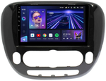 Магнитола для KIA Soul 2 2014-2019 (кондиционер, рамка глянцевая) - Teyes CC3 Android 10, ТОП процессор, 4/32 Гб, CarPlay, SIM-слот
