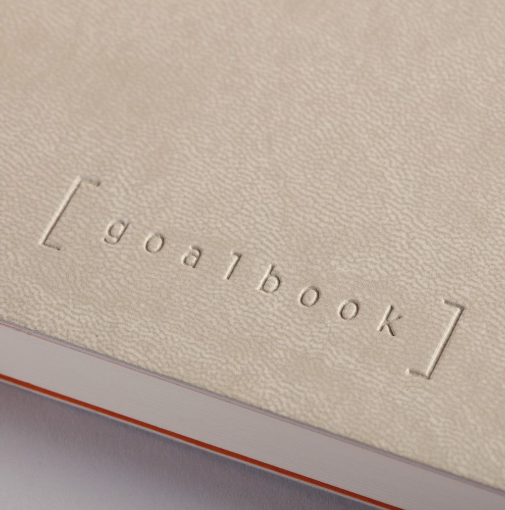 Записная книжка Rhodiarama Goalbook в мягкой обложке A5 точка 90 гр Beige (117574C) 6