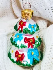 ФУ-516 Ёлочное украшение Елочка праздничная 7 см., Коломеев