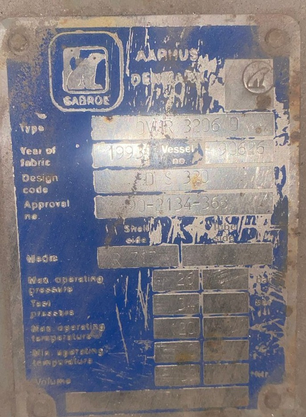Компрессор sabroe OVUR 3206 D