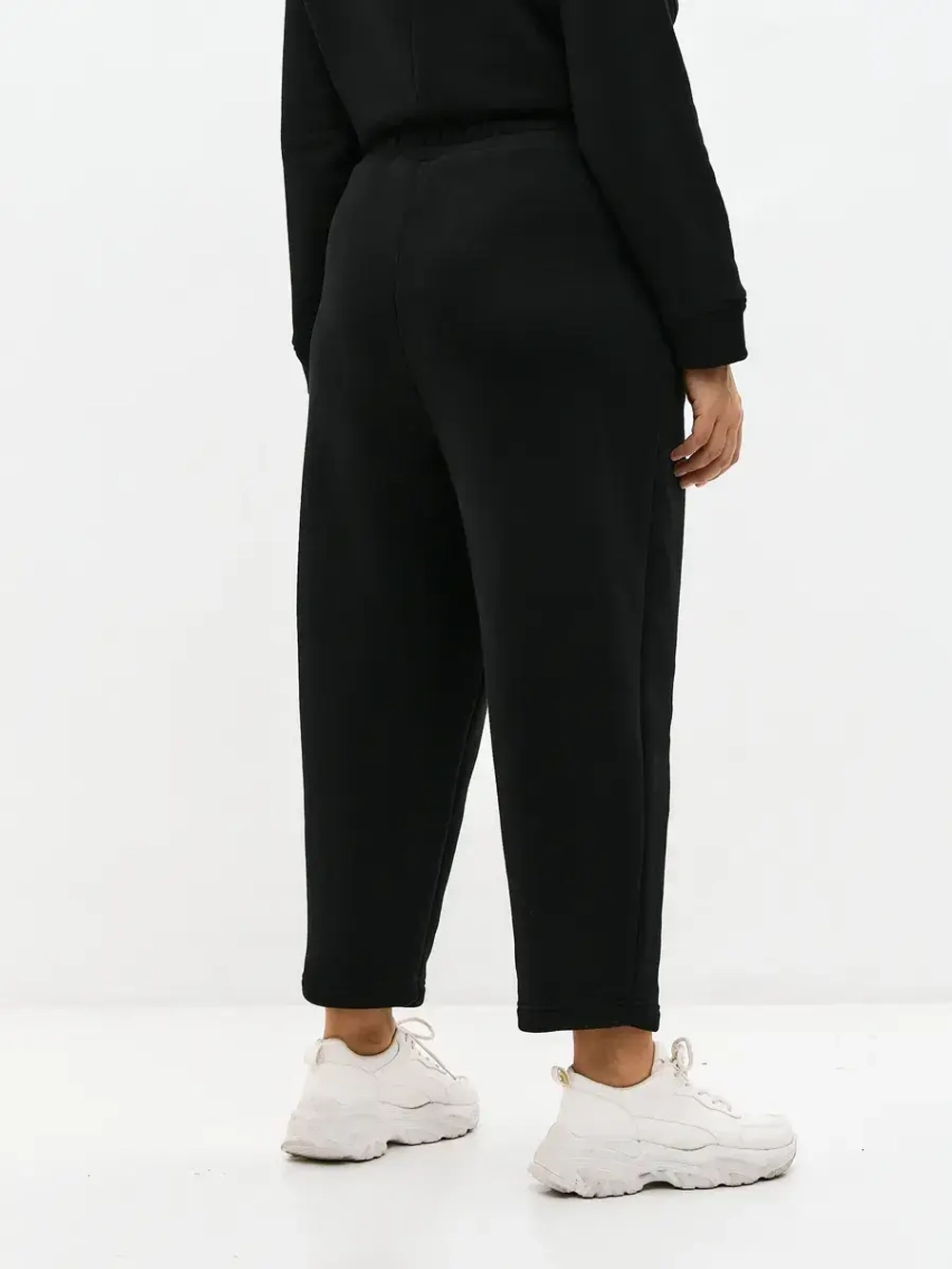 Брюки утепленные бананы с микроначесом