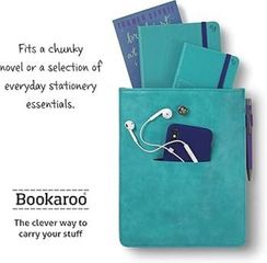 Bookaroo Books & Stuff Pouch - Turquoise