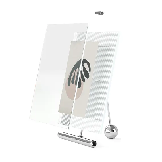 Фоторамка flute, 16х20 см, хром