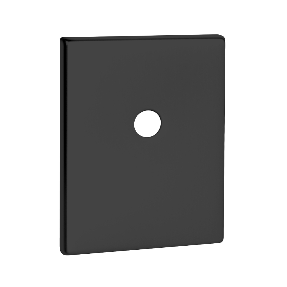 Накладка на шток цилиндра ESC.O.TRG/K.486 BL-24 чёрный (1шт.)