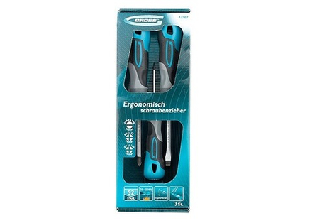 Набор отверток Gross SL/PH 3шт