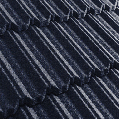 Черепица композитная Metrotile Metroclassic темно-синяя
