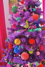 Искусственная фиолетовая елка «Искристая фиолетовая» (пвх) 180 см / 1.8 м